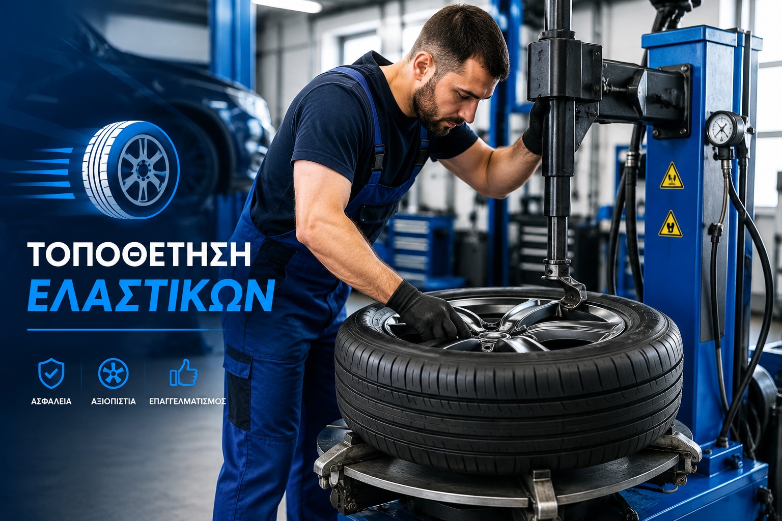 ΤΟΠΟΘΕΤΗΣΗ ΕΛΑΣΤΙΚΩΝ